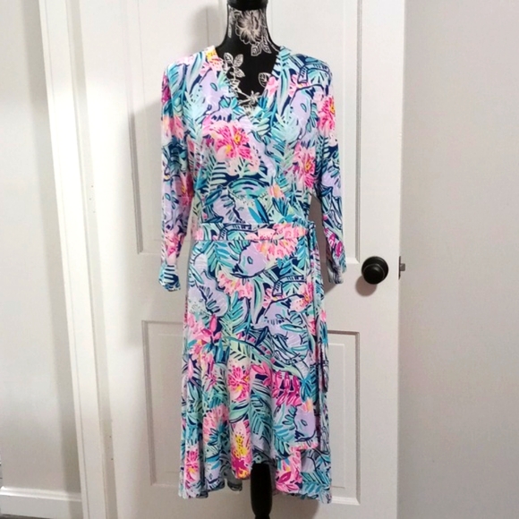 Lilly Pulitzer Dresses & Skirts - 🐘HTF Lilly Pulitzer🐘 - Rozaline Wrap Dress